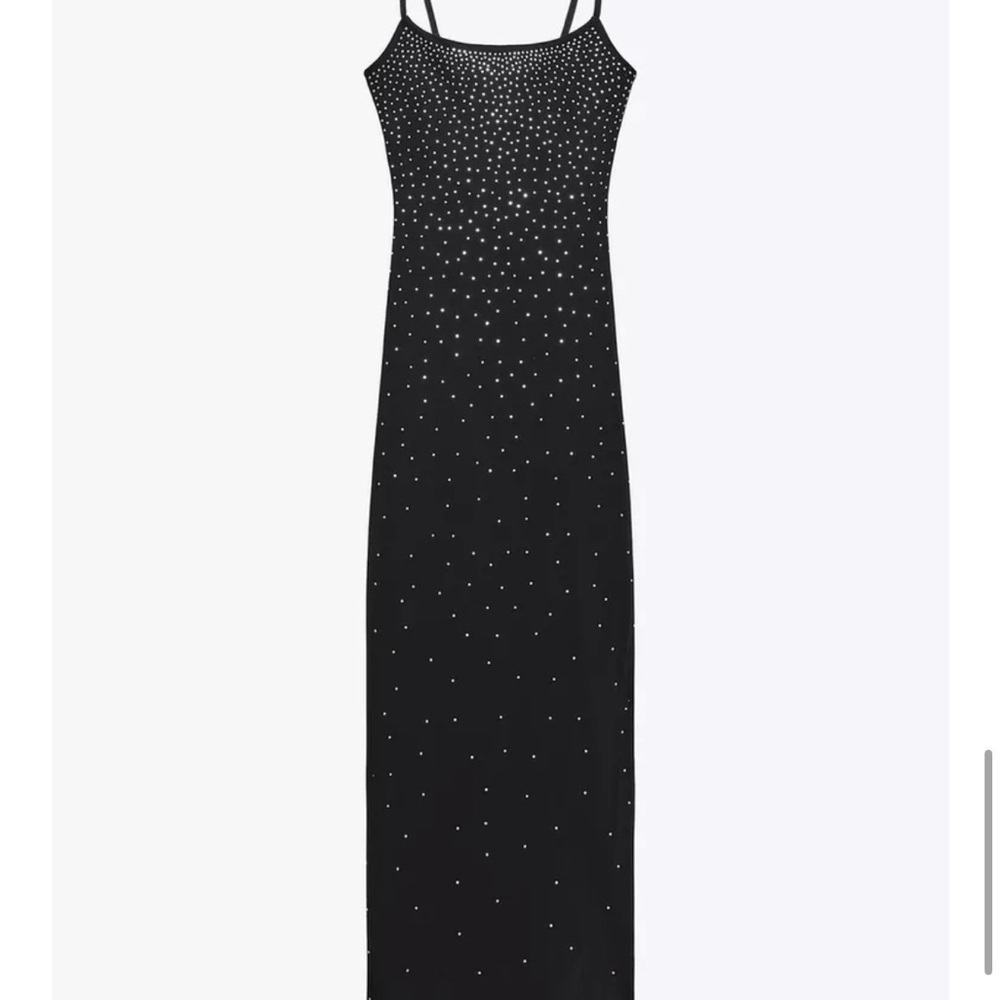 STRASS POLYAMIDE DRESS - Picture 6 of 8
